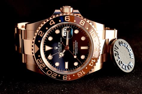 rolex gmt master 2 oro rosa al polso|rolex gmt 2 meaning.